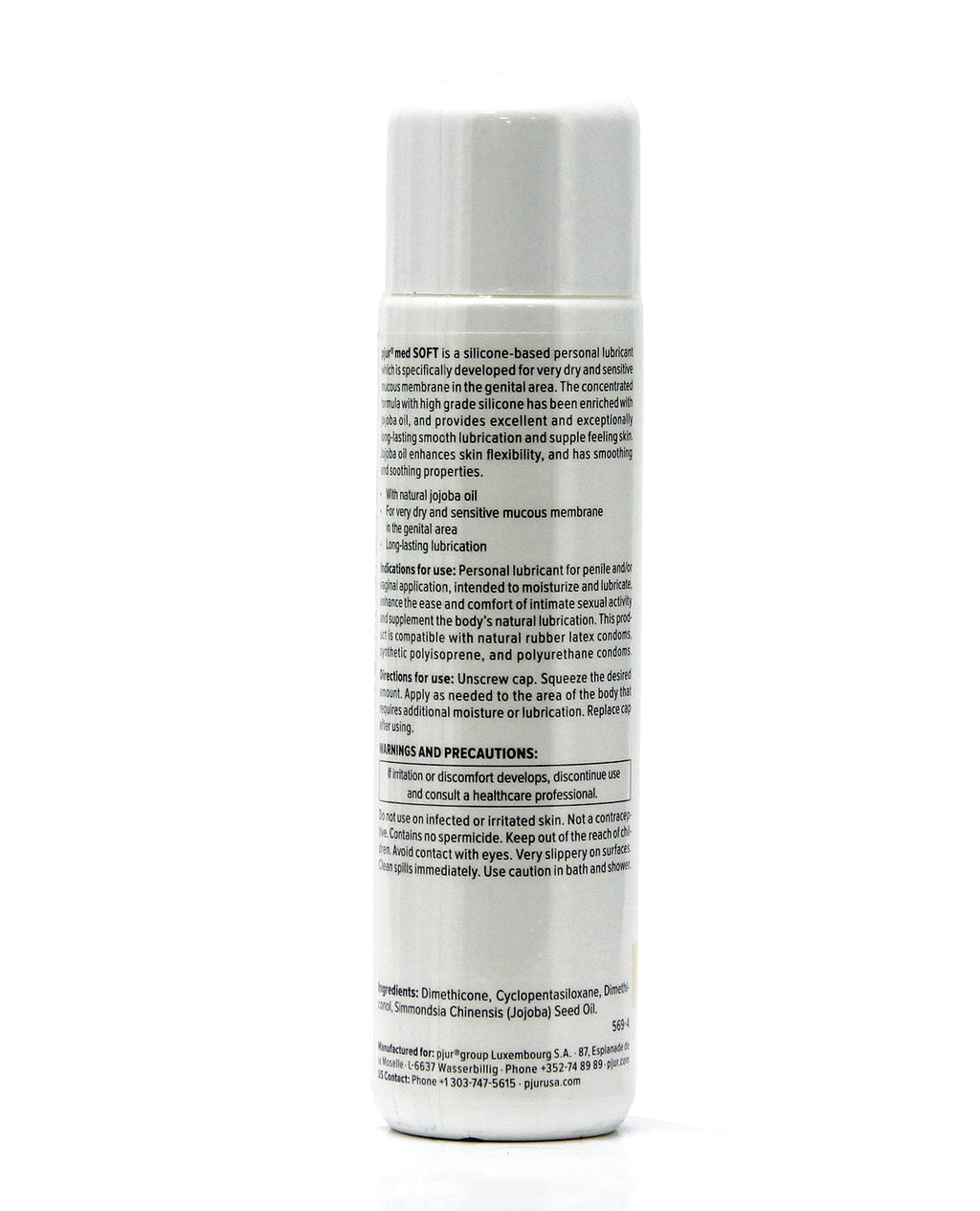 Med Soft Glide Silicone Based Personal Lubricant – product image 2 – SKU 6762-25