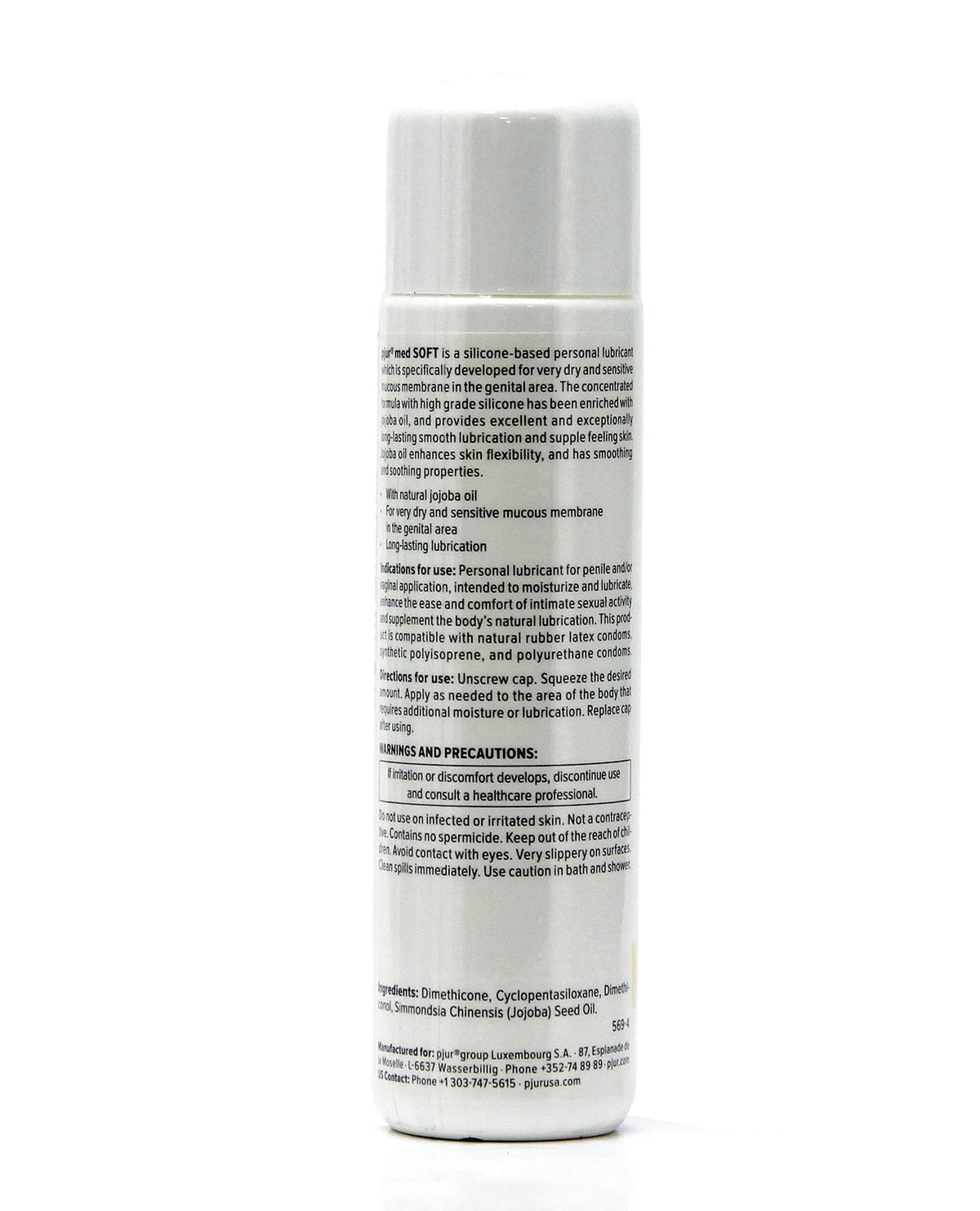 Med Soft Glide Silicone Based Personal Lubricant – product image 2 – SKU 6762-25