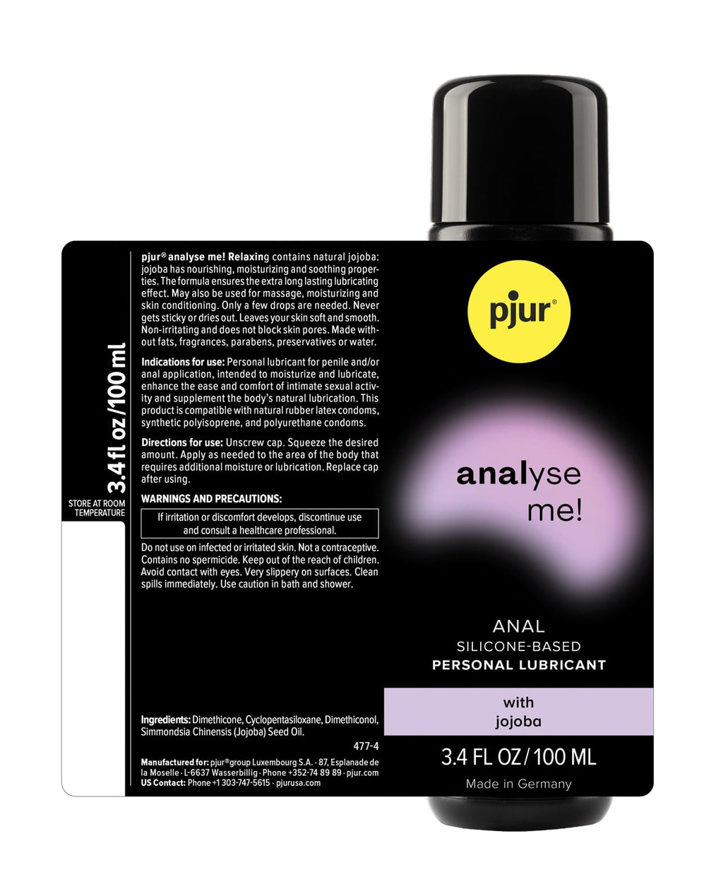 Analyse Me Silicone Personal Lubricant – product image 2 – SKU 6764-2