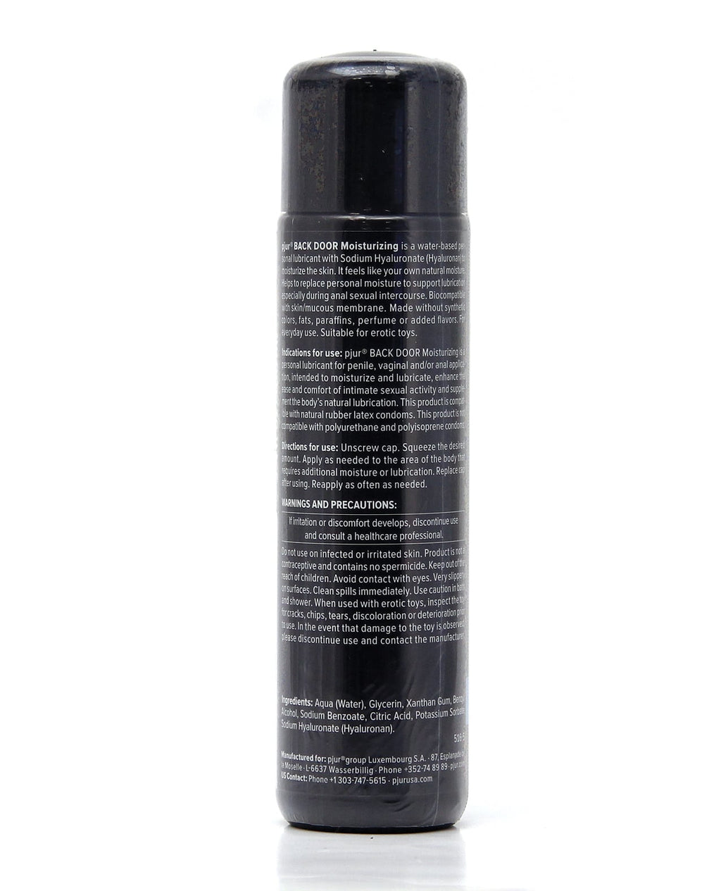 Back Door Anal Water Based Personal Lubricant – product image 2 – SKU 6764-40