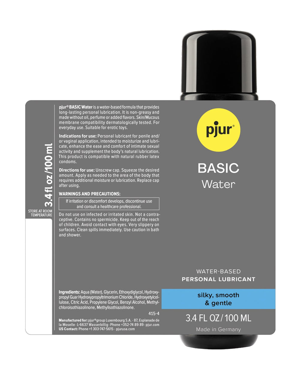 Basic Water Based Lubricant – product image 2 – SKU 6765-25