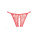 Adore Lace Enchanted Belle Panty Red O/S – product image 3 – SKU AA1005-RD-OS