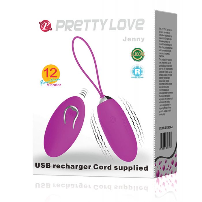 Pretty Love Jenny Remote Control Bullet Vibe – product image 1 – SKU BI-014362W-9