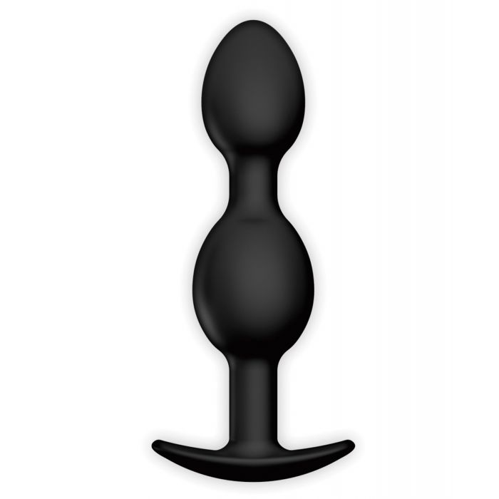 Pretty Love 4.05" Silicone Anal Plug w/Ball – product image 2 – SKU BI-040034