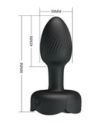 Pretty Love Olman Small Butt Plug w/Multi Color Bottom Light – product image 5 – SKU BI-040184