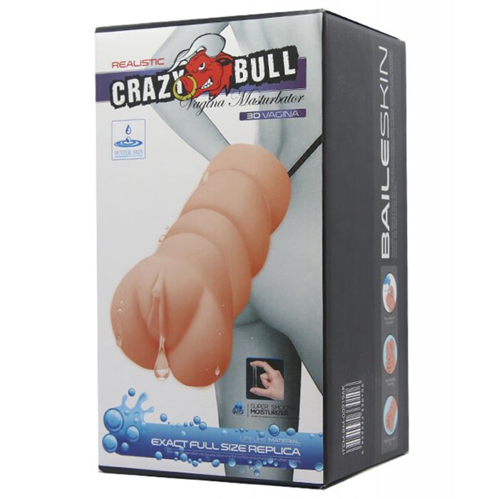 Crazy Bull No Lube Vagina Masturbator Sleeve – product image 1 – SKU BI-BM009196K