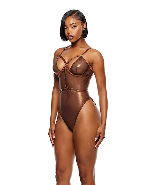 Liquid Metal Metallic Mesh Teddy – product image 2 – SKU FRPL774735-CP-X0
