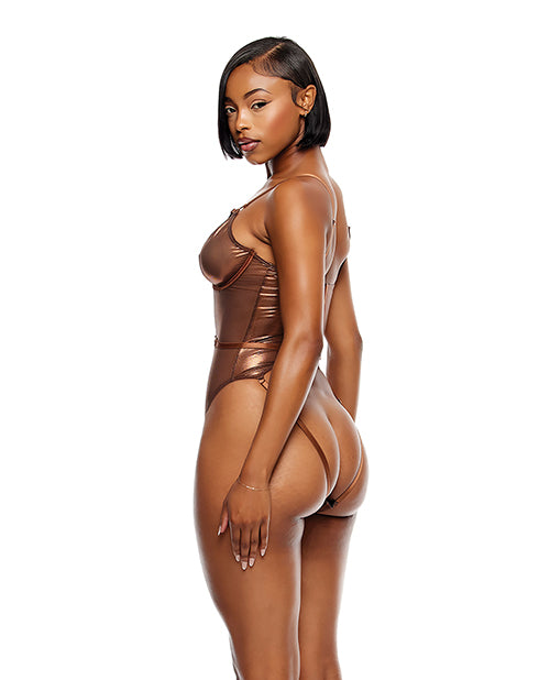 Liquid Metal Metallic Mesh Teddy – product image 3 – SKU FRPL774735-CP-X0