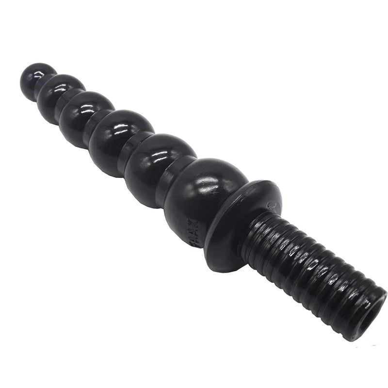 Gourd-Shaped Anal Plug with Handle – image 1