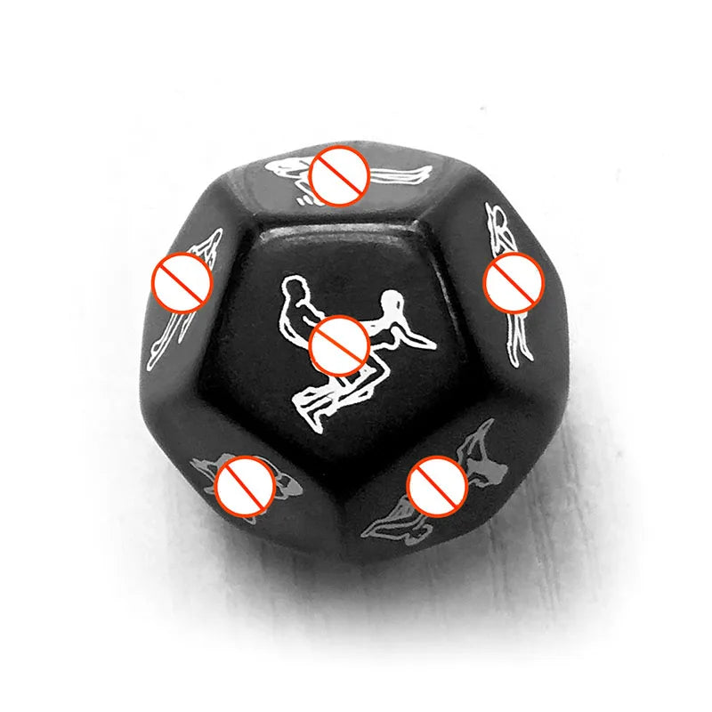 12-Sided Glow Sex Dice Game – image 2