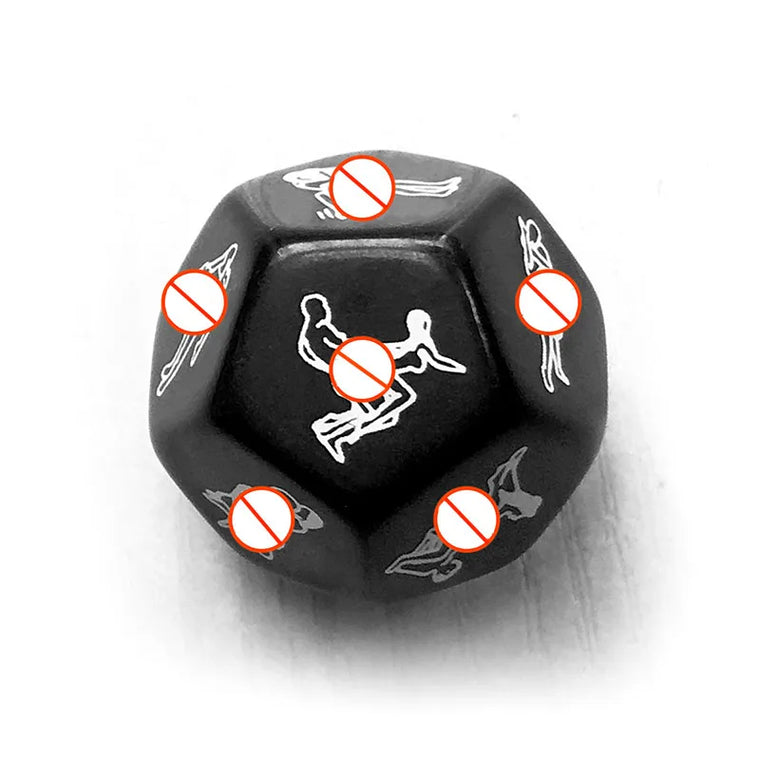 12-Sided Glow Sex Dice Game – image 2