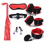 BDSM Bondage Set with Rabbit-Tail Plug and 10-Speed Vibrator – image 7