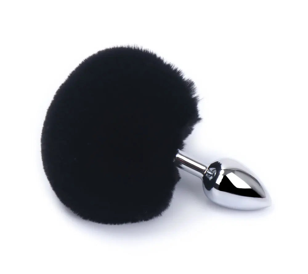 Rabbit Tail Anal Plug with Pull Beads – image 7