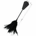 Feather Tickling Whip for BDSM and Bondage Play, 33cm – image 2
