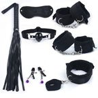 BDSM Bondage Set with Rabbit-Tail Plug and 10-Speed Vibrator – image 6