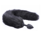 Fox Tail Metal and Silicone Butt Plug – image 4