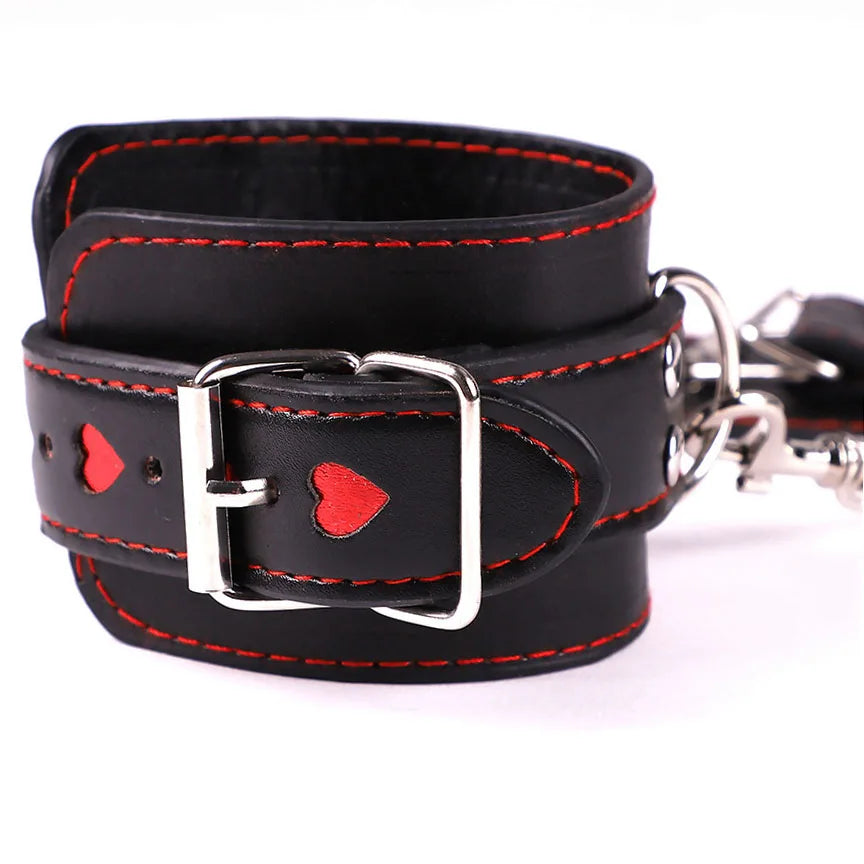 Heart Handcuffs and Ankle Restraints – image 1