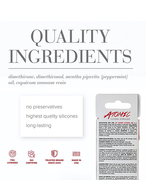 JO Atomic Clitoral Gel – product image 2 – SKU JO40179