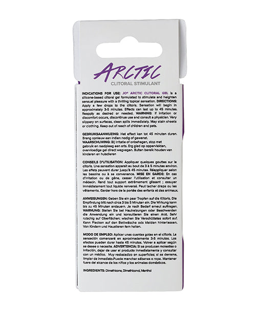 JO Arctic Clitoral Gel – product image 3 – SKU JO40215