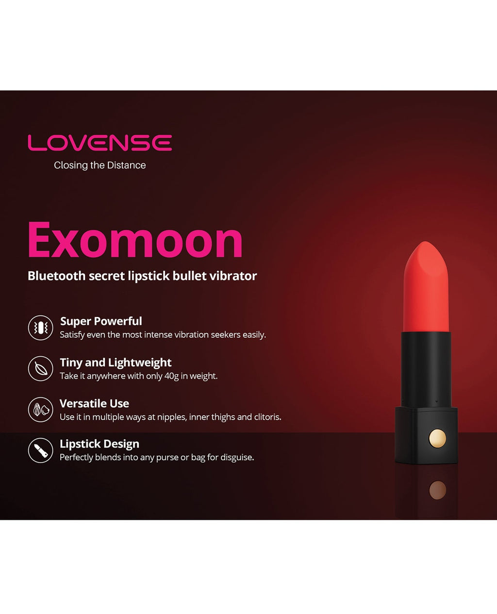 Exomoon Lipstick Vibe – product image 1 – SKU LOV0081