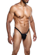 Y Buns Thong Black XL – product image 1 – SKU MBL52-BK-X0