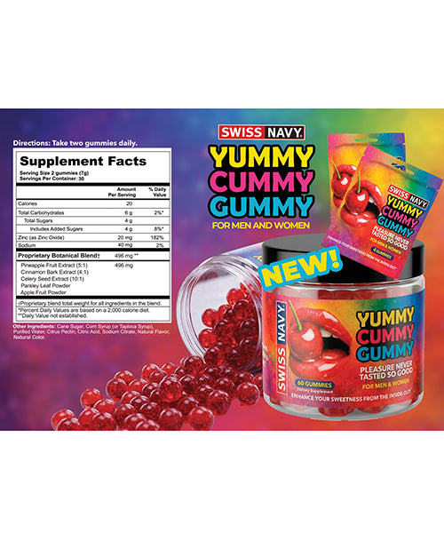 Yummy Cummy Gummies 60 ct – product image 3 – SKU MD008-14