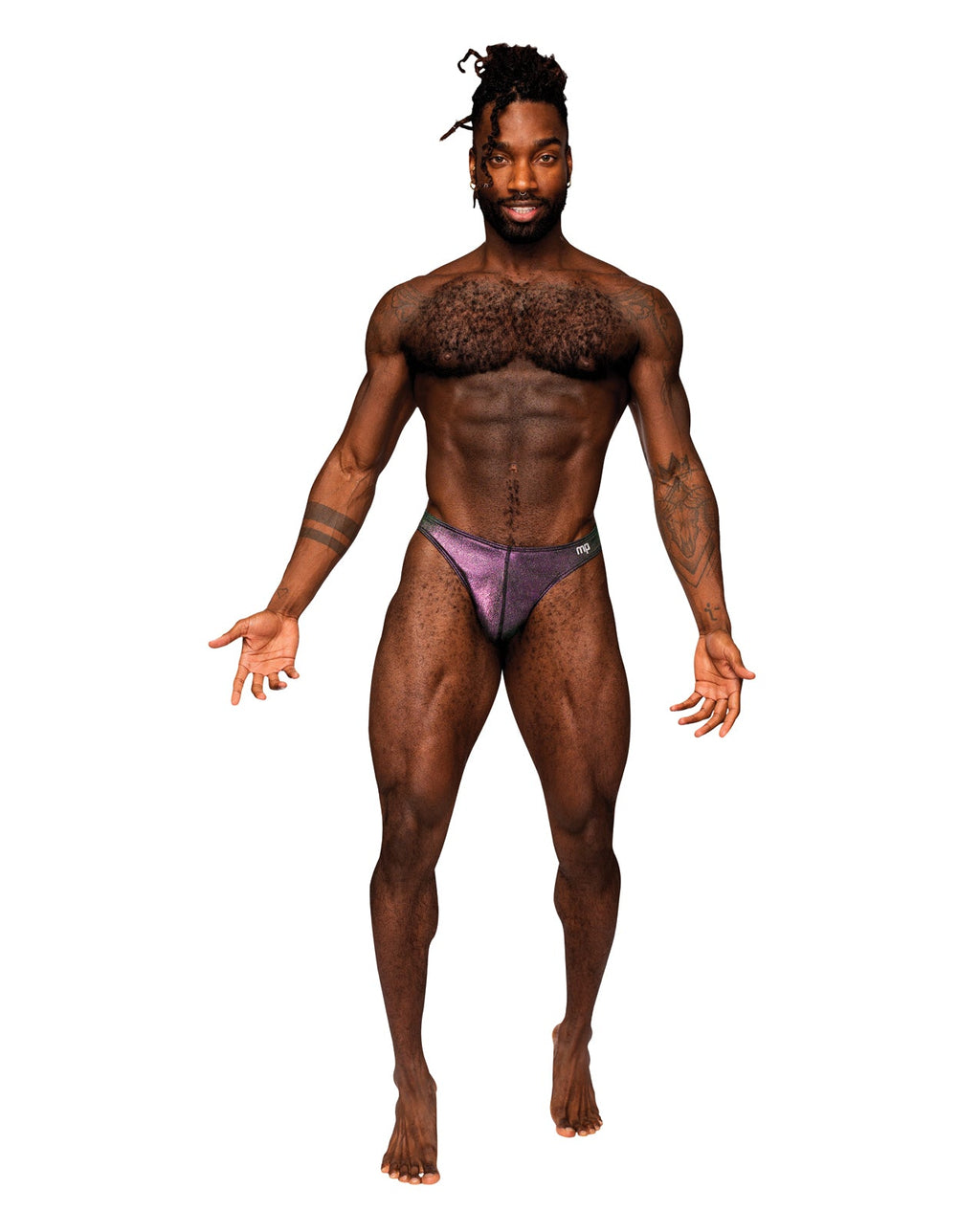 Hocus Pocus Stretch Poly Spandex Uplift Bong Thong Purple S/M – product image 1 – SKU MP443277-PR-SM