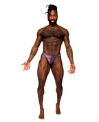 Hocus Pocus Stretch Poly Spandex Uplift Bong Thong Purple S/M – product image 1 – SKU MP443277-PR-SM