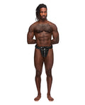 Leather Taurus Adjustable Buckle Thong Black O/S – product image 1 – SKU MPL542266-BK-OS