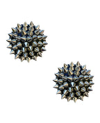 Burlesque Bowser Spike Pleather Reusable Silicone Pasties – product image 1 – SKU NN-SNM017