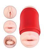Delite Two Ways Mouth & Vagina Masturbator – product image 4 – SKU NT3179
