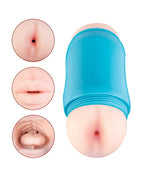 Delite Two Ways Mouth & Ass Masturbator – product image 4 – SKU NT3197