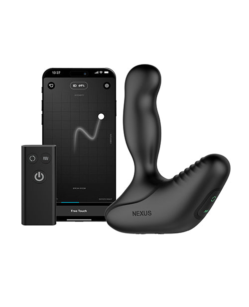 Revo Stealth App Enabled Rotating & Vibrating Prostate Massager – product image 2 – SKU NXREVOSAPP