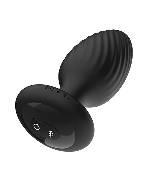 Tornado Rotating & Vibrating Medium Butt Plug w/Remote – product image 3 – SKU NXTOR002