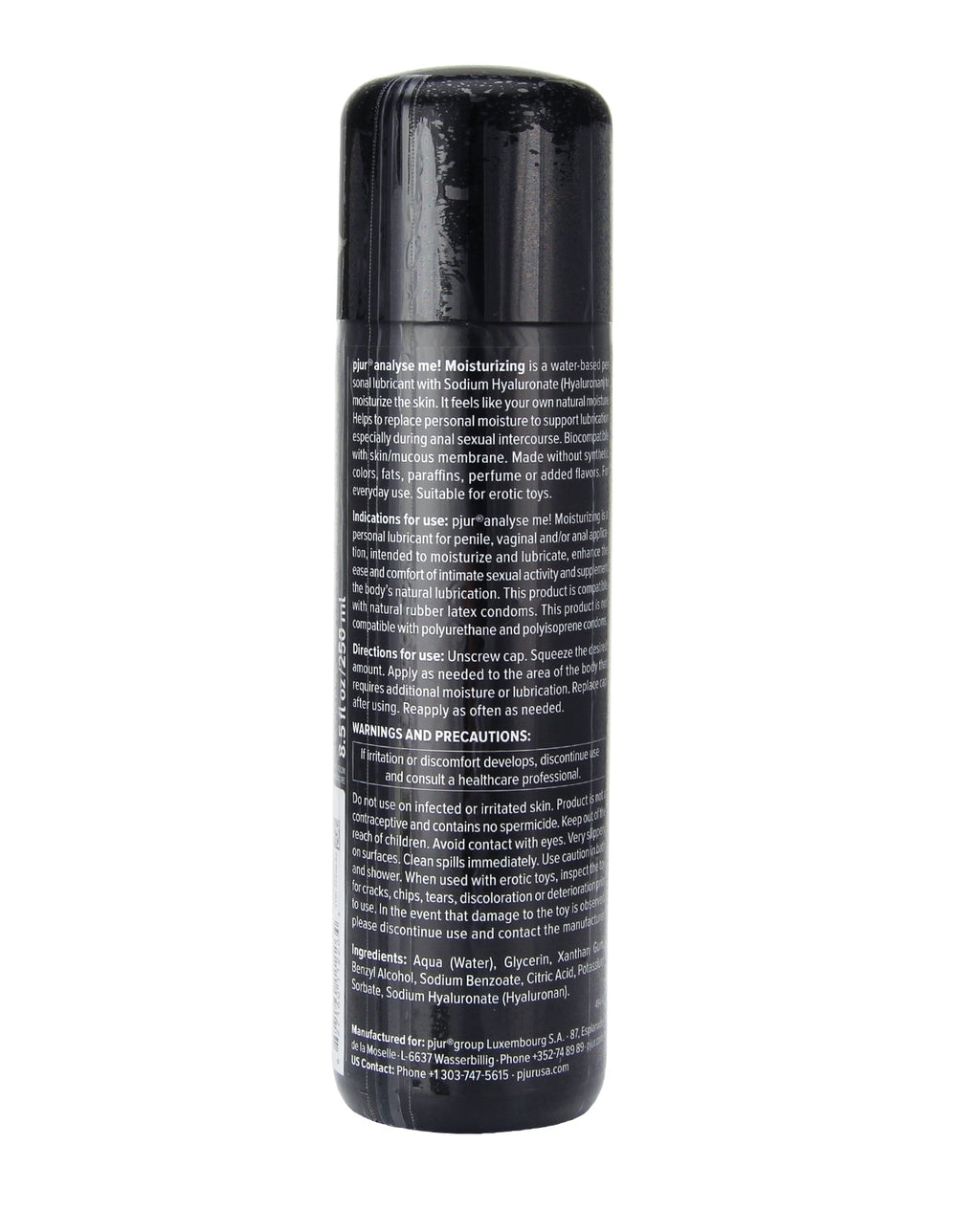 Analyse Me Water Based Personal Lubricant – product image 2 – SKU PJPAC03003