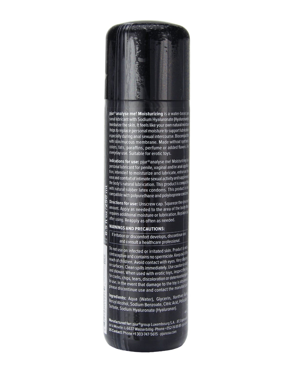 Analyse Me Water Based Personal Lubricant – product image 2 – SKU PJPAC03003