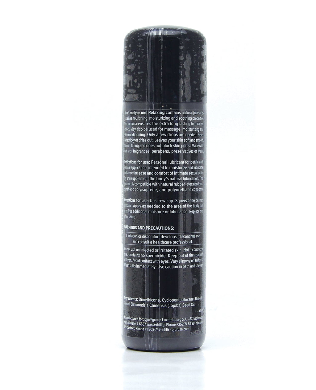 Analyse Me Silicone Personal Lubricant – product image 2 – SKU PJPAM03003
