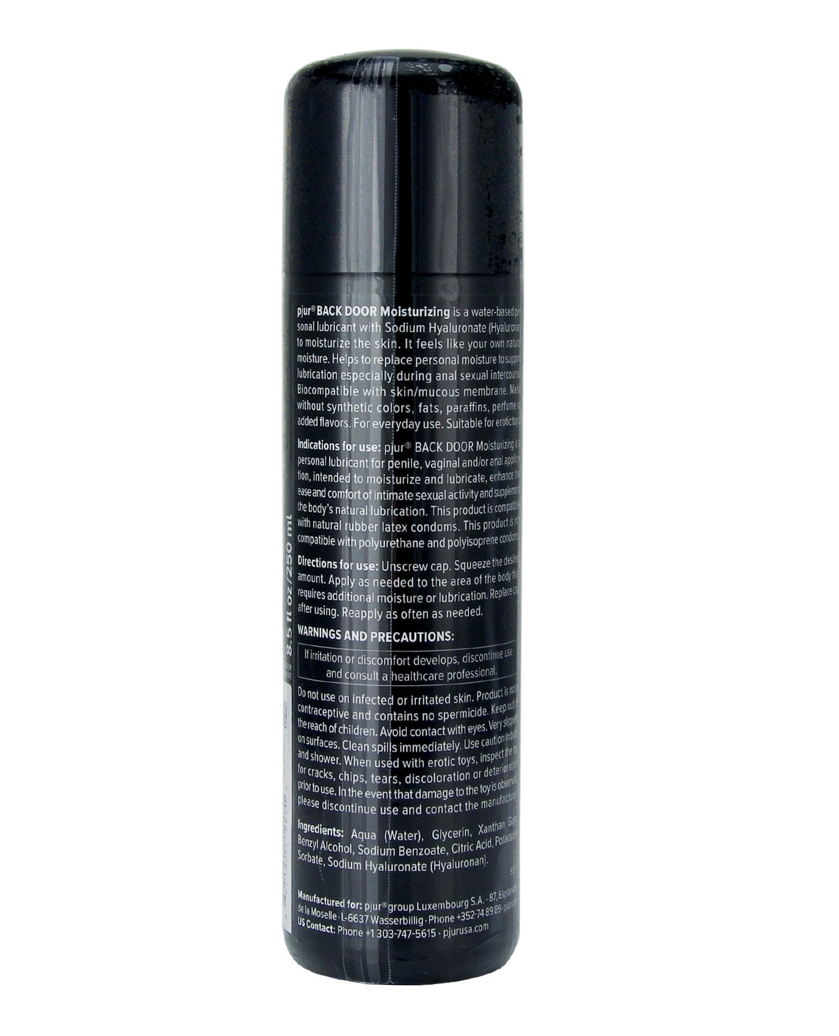 Back Door Anal Water Based Personal Lubricant – product image 2 – SKU PJPBC03005