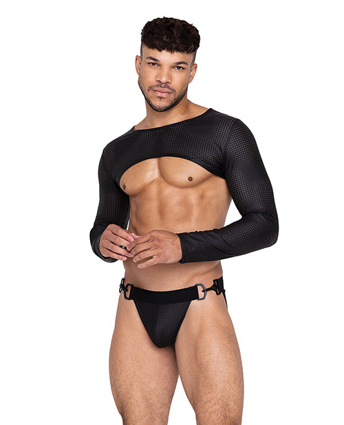 Master Crop Top Black SM – product image 1 – SKU ROLI665-BK-S0
