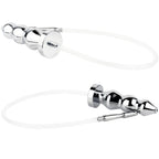 Metal Anal Plug and Chastity Cage Accessory – image 2