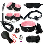 BDSM Bondage Restraint Set with Cuffs, Gag and Rope – image 4