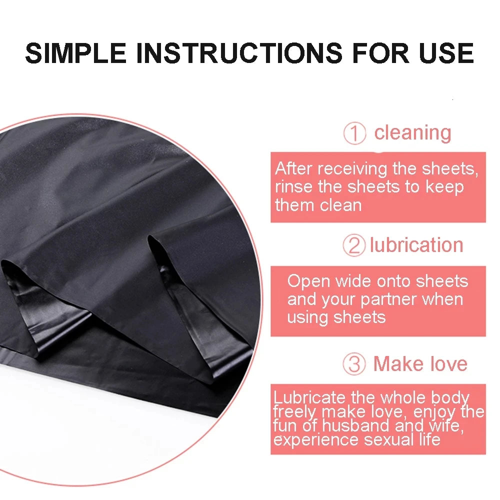 Waterproof BDSM Bed Sheet for Wet Play – image 6