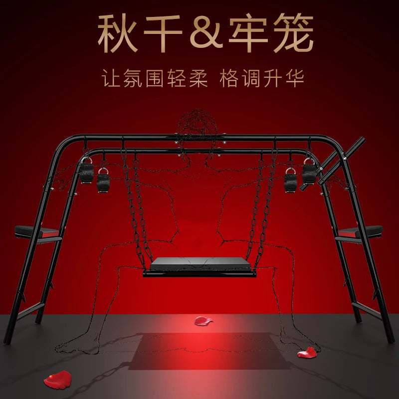 XL Bondage Swing Set with Spreader Bar – image 3