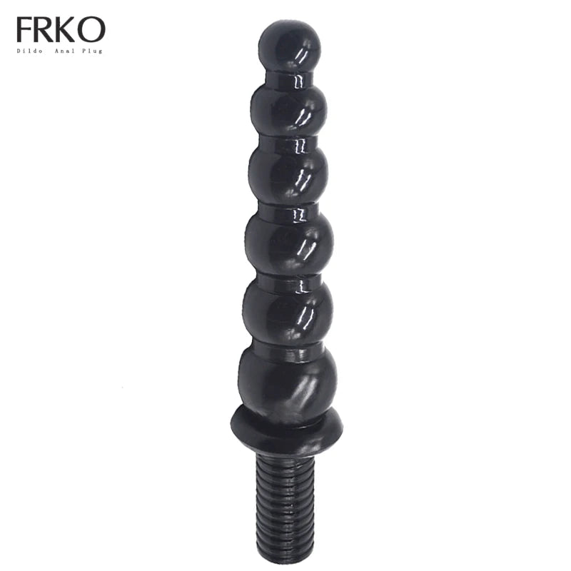 Gourd-Shaped Anal Plug with Handle – image 2