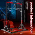 Metal Bondage Restraint Frame with Chains, Cuffs and Stool – image 7