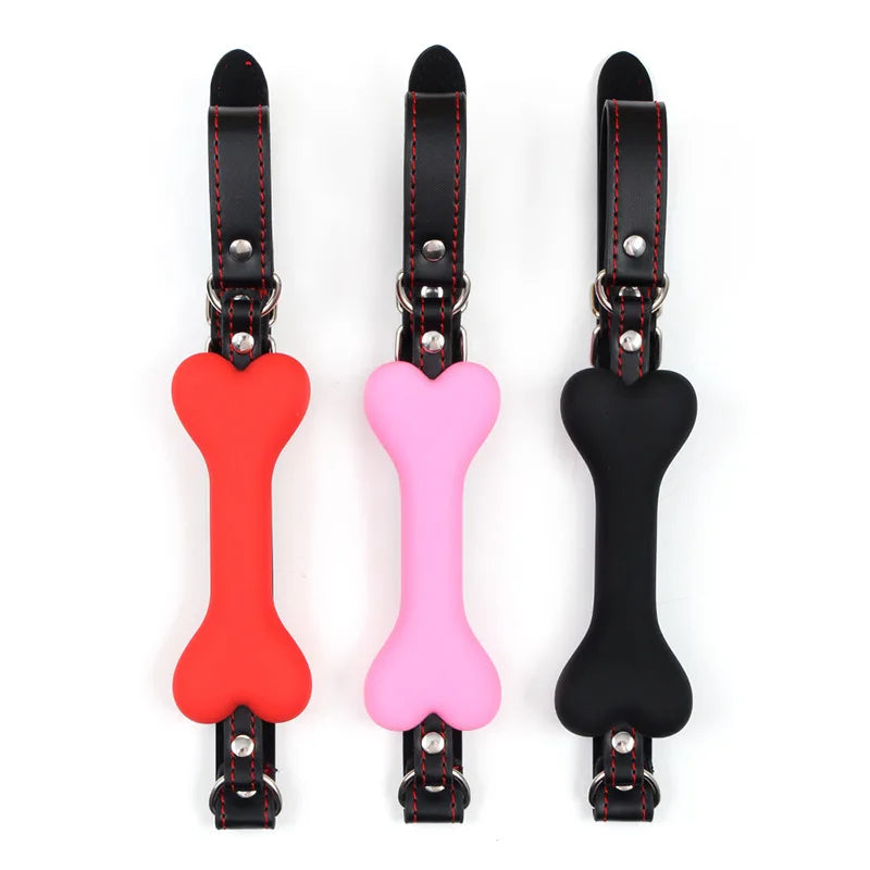 Silicone Open-Mouth Harness Ball Gag – image 3