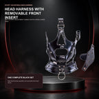 Head Harness Dildo Gag Mask with Removable Insert – image 2