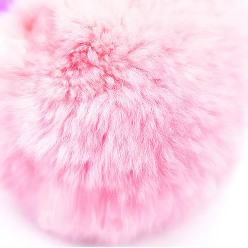 Rabbit Tail Anal Plug with Pull Beads – image 3