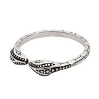 Penis and Scrotum Restraint Ring, Stainless Steel Snake Head – image 6
