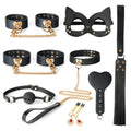 Bondage Restraint Set, 8-Piece Leather Kit – image 5